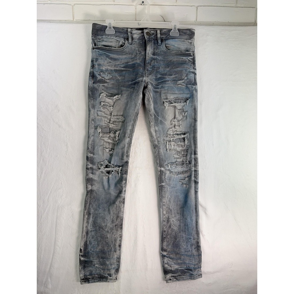 Jordan‎ Craig Jeans Mens 30x30 Distressed Ripped Slim Fit Legacy Edition Denim